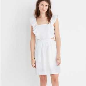 Madewell White Eyelet Dress